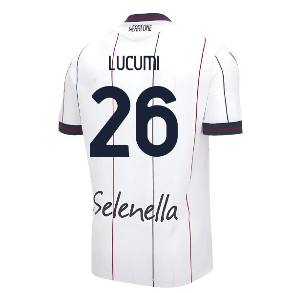 2025-2026 Bologna Away Shirt (Lucumi 26)-PitchVibe Kits